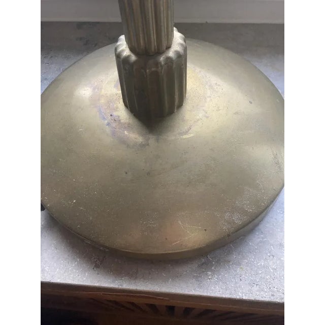 Art Deco French De Travail Table Lamp by Paul Fargette for Maison Fargette For Sale - Image 6 of 12