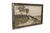 Antique 19th century colored etching titled On The Bluff by George William Bohde. It features a winding dirt road with...