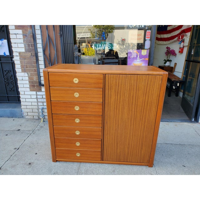 1980s Danish Modern Dresser/Armoire For Sale In Los Angeles - Image 6 of 18