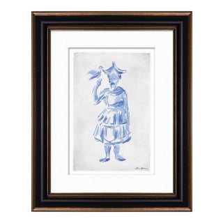 Mandarian Man By Dana Gibson, Framed Art Print For Sale