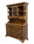 Keller Furniture Keller Furniture Solid Maple Colonial Early American 54" Buffet W. Display Hutch For Sale - Image 4 of 15