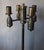 Mid-Century Modern Brutalist Brass Four-Light Floor Lamp, 1960s For Sale - Image 6 of 18