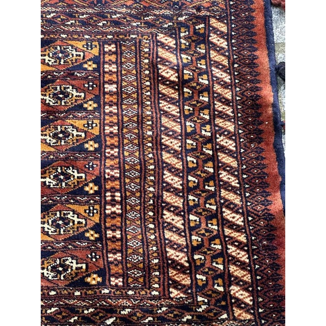 Vintage Turkmen Style Pakistani Chowal Bobyrugs Rug, 1980s For Sale - Image 9 of 18