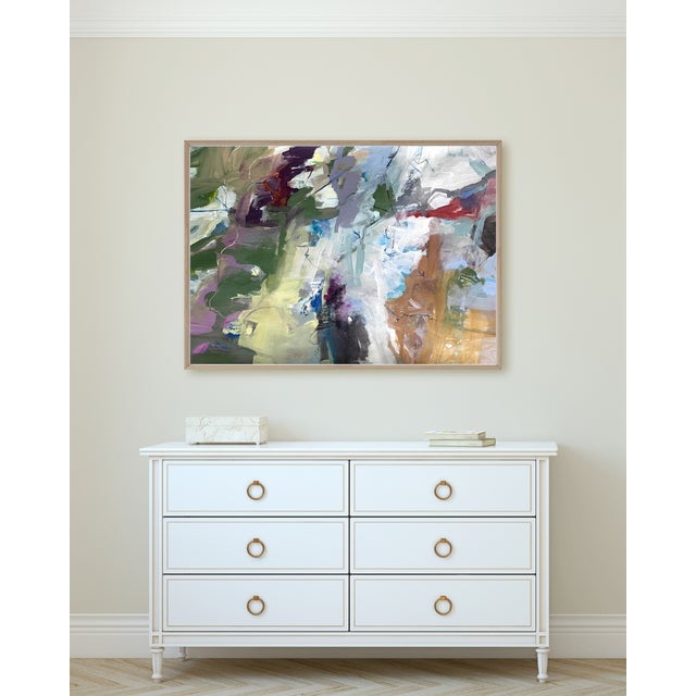 Warm. Textural. Earth-rooted abstraction for refined interiors. Rooted in earth-rich tones and layered expressive mark-...