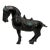 Vintage Chinese Bronze Tang Style War Horse Sculpture Statue With Patina For Sale