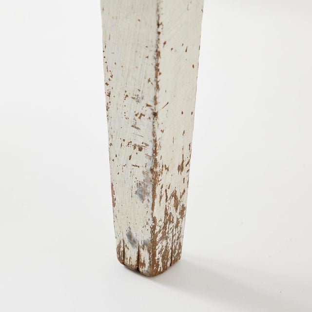 Vintage Painted Side Table For Sale - Image 9 of 11