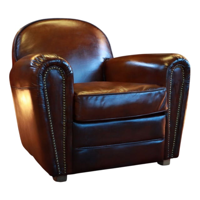 Club Chair in Leather from Timothy Oulton, 2010s For Sale