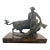 Late 20th Century Signed Humberto Peraza Bronze Bullfight Sculpture on Marble Base For Sale