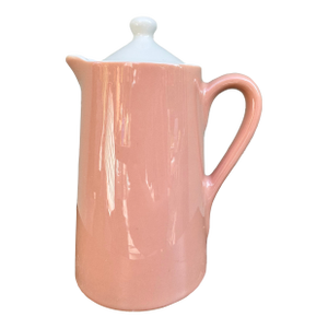 Vintage 1960s Sterling China Pink American Export Lines Coffee Pot — Maritime Mid-Century
