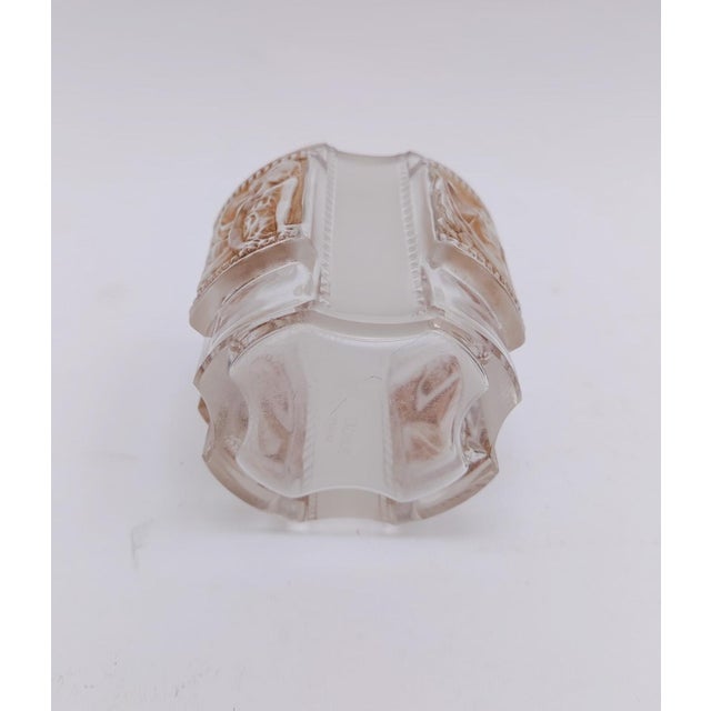 Glass Perfume Bottle by René Lalique for Lalique, 1942 For Sale - Image 6 of 9