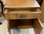 Vintage Campaign-Style Nightstand For Sale - Image 4 of 5
