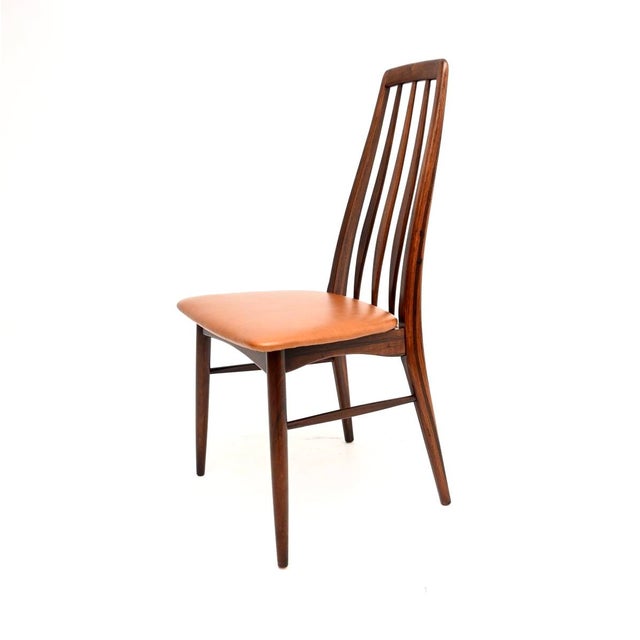 Brown Vintage Danish Dining Chairs by Niels Koefoed for Koefoeds Hornslet, 1960, Set of 6 For Sale - Image 8 of 11