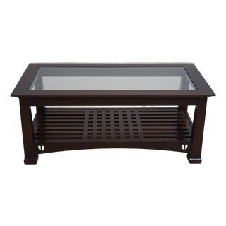 Stickley Highlands Cherry Arts & Crafts Coffee Table For Sale
