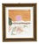 Bruno Saetti, Stylized Landscape, Print, Framed For Sale