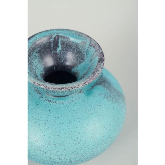 Vintage Baluster-Shaped Stoneware Vase by Svend Hammershøi for Kähler, 1930s For Sale - Image 3 of 5