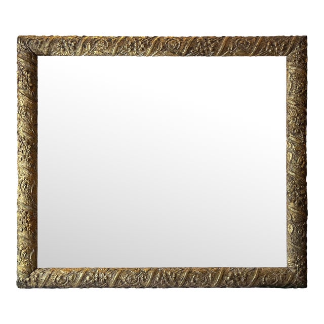 Antique Victorian Carved Giltwood Frame For Sale