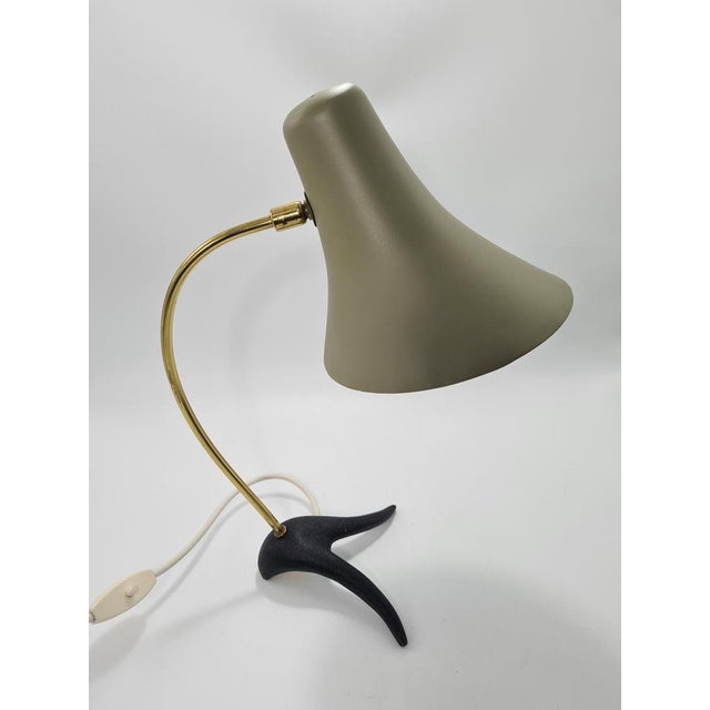 Mid-Century Modern Table Desk Lamp, Europe, 1950s-1960s For Sale - Image 4 of 15