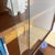 Brown Vintage Teak Bookcase with Glass Doors For Sale - Image 8 of 13