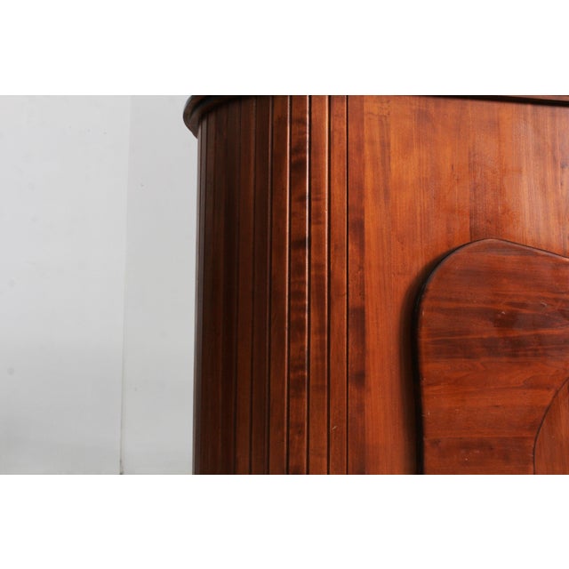Vintage Shop Counter Sideboard in Marble and Wood, Italy, 1970s For Sale - Image 10 of 12