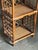 1980s Bamboo and Cane Etagere Shelf For Sale - Image 9 of 12