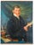 Oil on canvas by agostino cottolengo, portrait of mr. Vincenzo asselle at the age of 68. Italy, 1827 origin italy period...