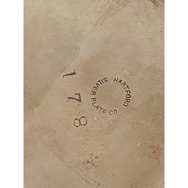 Metal Vintage Hartford Silverplate Butter Dish For Sale - Image 7 of 8