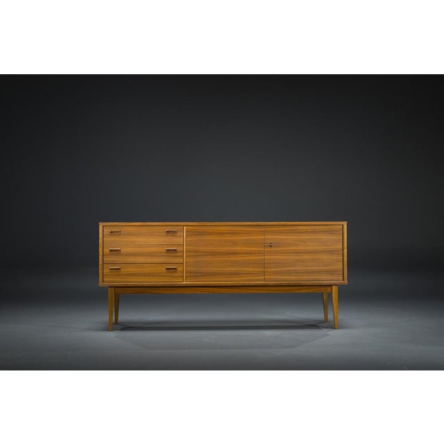Vintage Walnut Sideboard, 1960s For Sale - Image 15 of 15