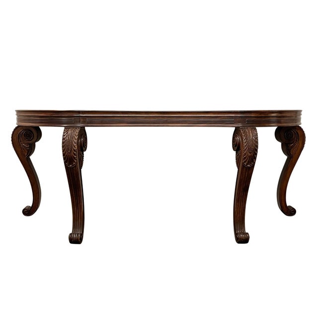 Traditional Georgian-Style Console Table For Sale - Image 3 of 13
