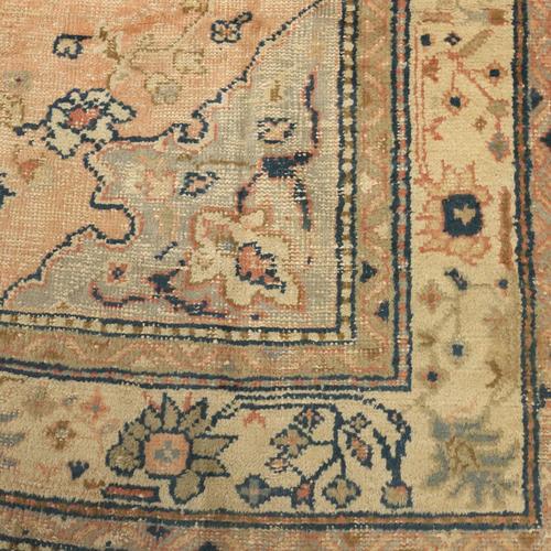 Turkish Ushak Rug in Wool For Sale - Image 5 of 8