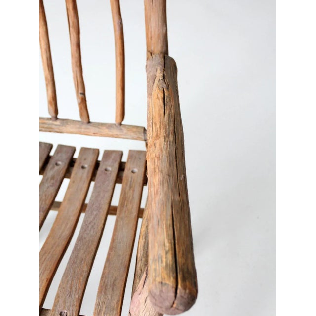 1930s Old Hickory Chair For Sale - Image 5 of 12