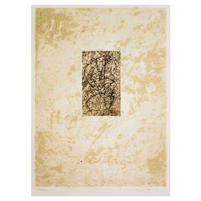 Max Ernst, Zodiaque, Etching, 1971 For Sale