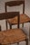 Wood Mid-Century Wengé and Rattan Dining Chairs, 1970s, Set of 6 For Sale - Image 7 of 18