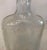 Nice vintage “Full Pint” clear liquor bottle.