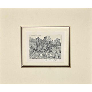 Leonardo Castellani, Bushes Edition of 125, 1957, Etching For Sale