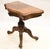 Victorian Card Table in Burr & Walnut, 1880s For Sale - Image 4 of 12