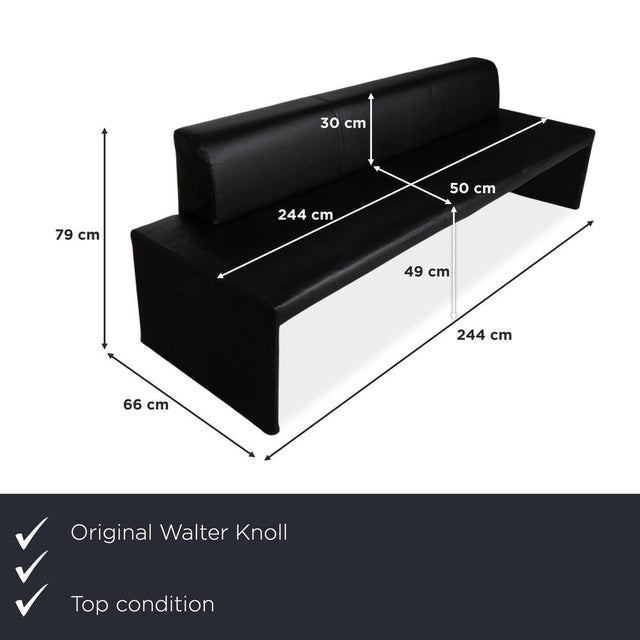 with this bench from Walter Knoll, you'll bring a clean, minimalist piece to your dining table that immediately impresses...