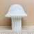 Zebra Glass Mushroom Table Lamp from Peill & Putzler, 1970s, in Good conditions. Designed 1970 to 1979 European Plug (up...