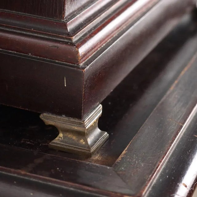 Clock with Shelf from Junghans For Sale - Image 6 of 11