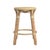 Spritely Home Accent Furniture Tobias 24 in. Seat Height Round Rattan Backless Counter Stool, Yellow/White Dot/ Natural Rattan Frame For Sale - Image 4 of 7