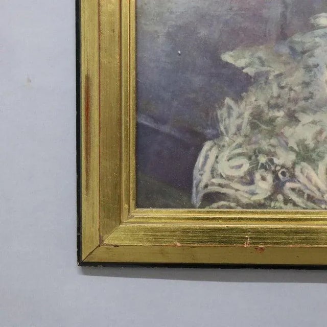 Vintage Floral Still Life Print 20th Century For Sale - Image 4 of 12