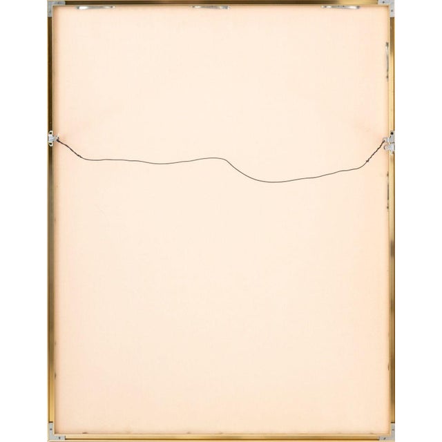 Paper Nancylee C. Schwartz "Big Lily" Watercolor For Sale - Image 7 of 7