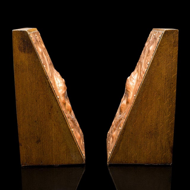 Late 19th Century 1890's Pair, Antique Maritime Bookends For Sale - Image 5 of 9