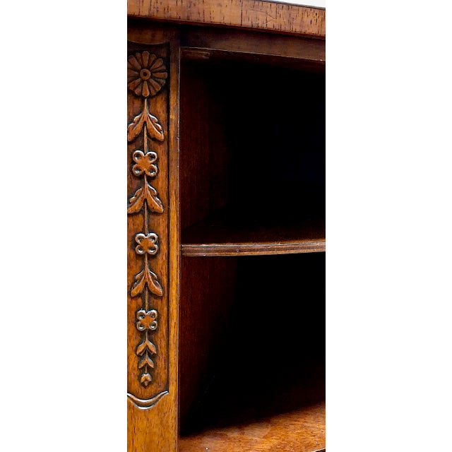 Federal-Style Mahogany Demilune Sideboard For Sale - Image 11 of 18