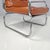 Modern Italian Brown Faux Leather and Chromed Metal Chairs, 1970s, Set of 2 For Sale - Image 15 of 18