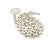 Tiffany and Co. Tiffany & Co. Sterling Silver 2003 Atlas Roman Numeral Toggle Necklace 56g For Sale - Image 4 of 7