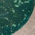 Round Dark Green Metal Folding Dining Table, 1950s For Sale - Image 6 of 8