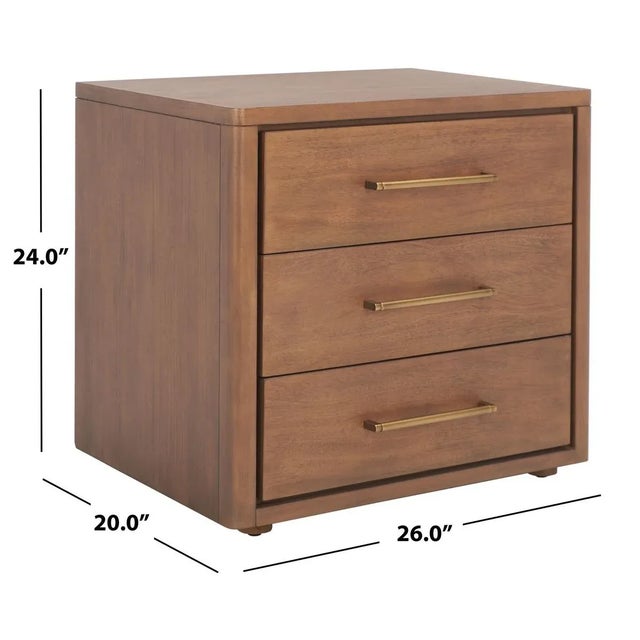 This outstanding Rosey Nightstand is at once elegant and discrete, making it ideal for today’s classic-contemporary...