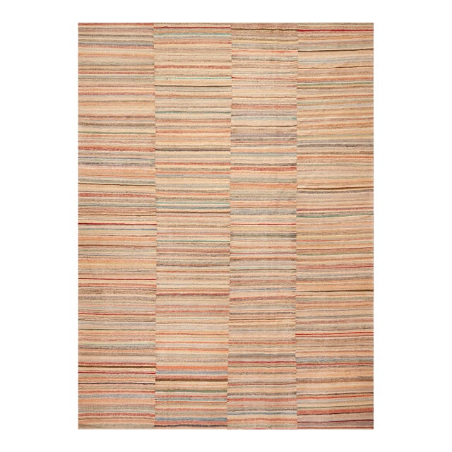 Nazmiyal Collection 21st Century Contemporary Kilim Rug For Sale