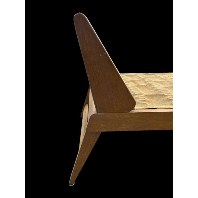 Mid-Century Modern Daybed attributed to René Jean Caillette, 1950s For Sale - Image 3 of 15