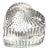 Waterford Crystal Heart Paperweight - Radiating Ribbed Design - Classic Décor For Sale